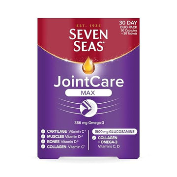Seven Seas JointCare Max, With High-Strength Glucosamine plus Omega-3, Collagen Seven Seas Au supplements