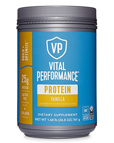 Vital Performance Protein Powder, 25g Lactose-Free Milk Protein Isolate Casein & Whey Vital Proteins Au supplements