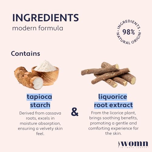 womn Intimate Comfort DRY & FRESH LIQUID POWDER – talc-free liquid body powder against moisture womn Au supplements