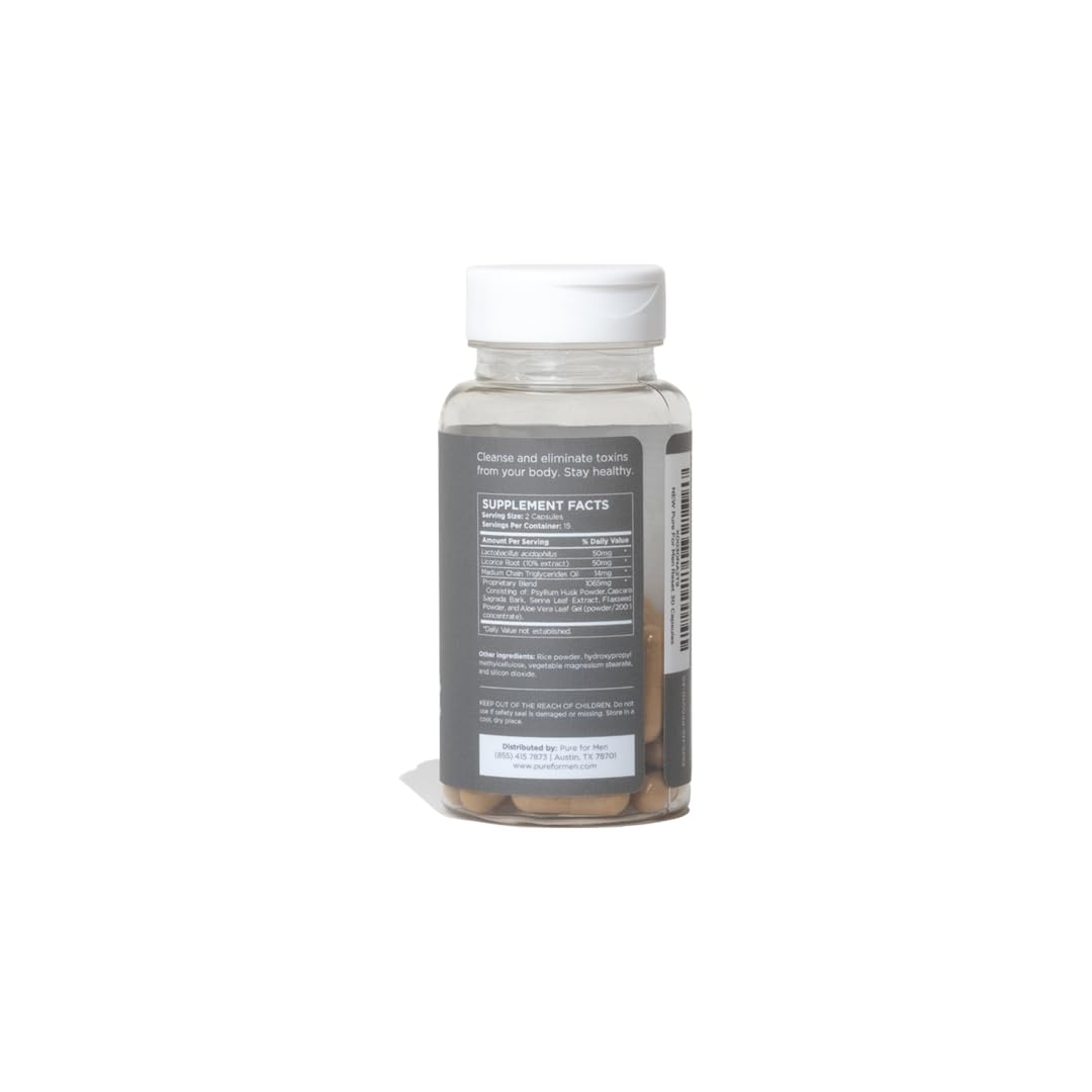 Pure for Men Detox Supplement, Reset | Promotes Digestive & Gut Health Pure for Men Au supplements