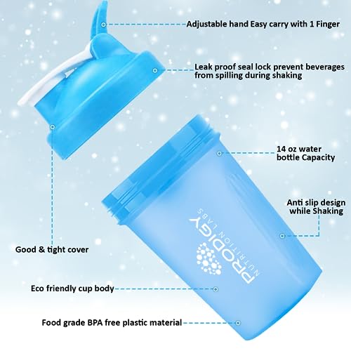 Prodigy Nutrition Labs Premium Shaker Bottle Perfect for Protein Shakes and Pre Workout Prodigy Nutrition Labs Au supplements