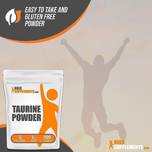 BULKSUPPLEMENTS.COM Taurine Powder - Taurine Supplement, Taurine 2000mg BULKSUPPLEMENTS.COM Au supplements