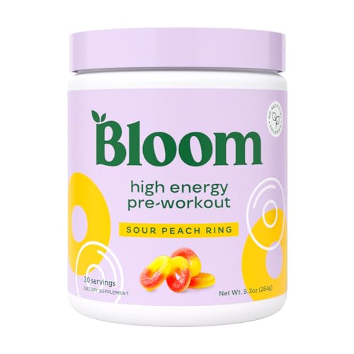 Bloom Nutrition High Energy Pre Workout Powder, Amino Energy with Beta Alanine Bloom Nutrition Au supplements