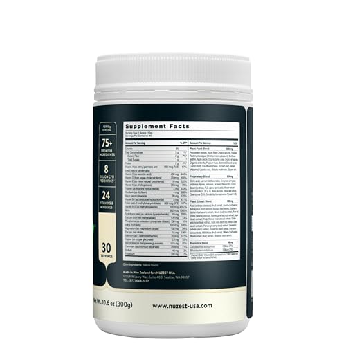 Nuzest Greens Powder Good Green Vitality – Vitamins, Minerals & Superfoods – Vegan Multivitamin Supplement (300g) Nuzest Au supplements