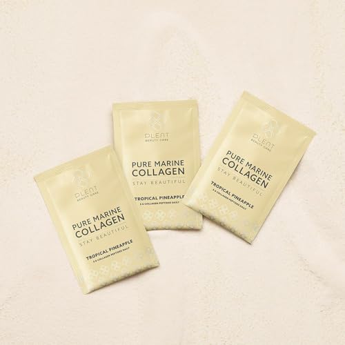Plent Pure Marine Collagen Tropical Pineapple - Stay Beautiful - 5G Collagen Peptides Daily Plent Au supplements