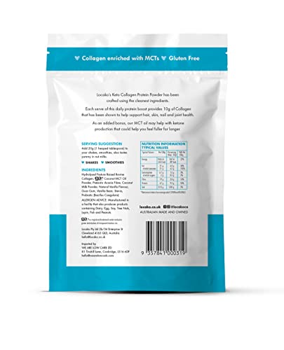 Locako Keto Collagen Vanilla Protein Powder LOCAKO Au supplements