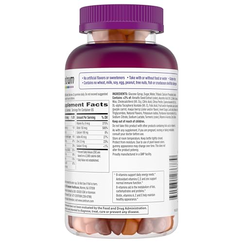 Centrum MultiGummies Gummy Multivitamin for Women, Multivitamin/Multimineral Supplement with Vitamin D3, B and Antioxidants Centrum Au supplements