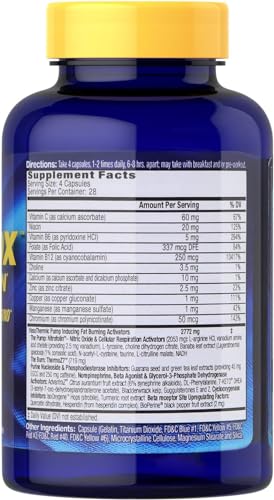 MHP Anadrox Pump & Burn, Nitric Oxide Fat Burning Inferno, 112 capsules Maximum Human Performance Au supplements