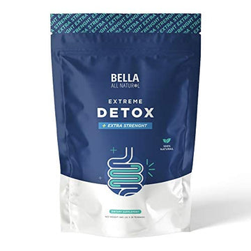 Bella All Natural Extreme Detox Tea - Body Cleanse, Colon Cleanser & Detox, Natural Herbs Bella All Natural Au supplements