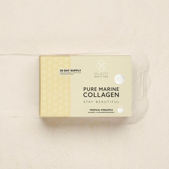 Plent Pure Marine Collagen Tropical Pineapple - Stay Beautiful - 5G Collagen Peptides Daily Plent Au supplements