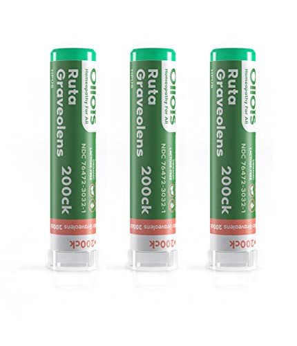 OLLOIS Ruta Graveolens 200ck Organic, Lactose-Free, Kosher Homeopathic Medicine, 80 Pellets OLLOÏS Au supplements