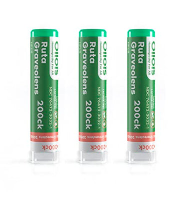 OLLOIS Ruta Graveolens 200ck Organic, Lactose-Free, Kosher Homeopathic Medicine, 80 Pellets OLLOÏS Au supplements