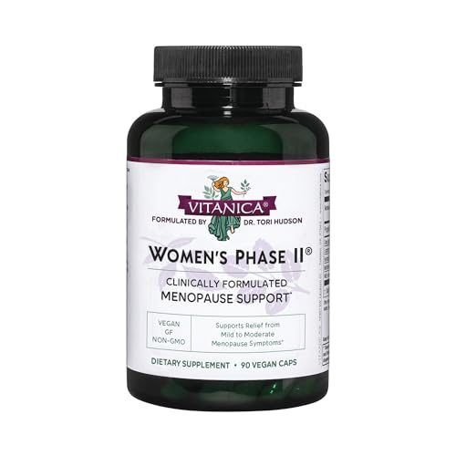 Vitanica Women's Phase II, Menopause Support, Vegan, 90 Capsules Vitanica Au supplements