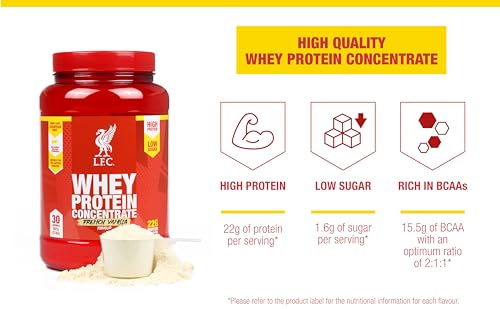 LFC Whey Protein Powder Dutch Chocolate Flavour 908g 15.5g Naturally-Occurring BCAAs Vector Consumer Au supplements