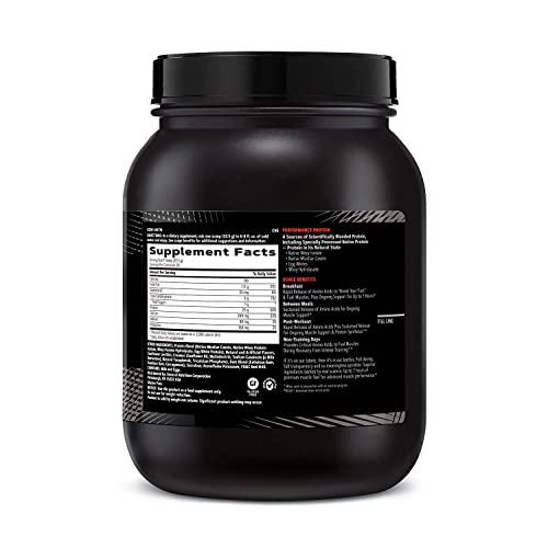 GNC AMP Sustained Protein Blend | Targeted Muscle Building and Exercise Formula GNC Au supplements