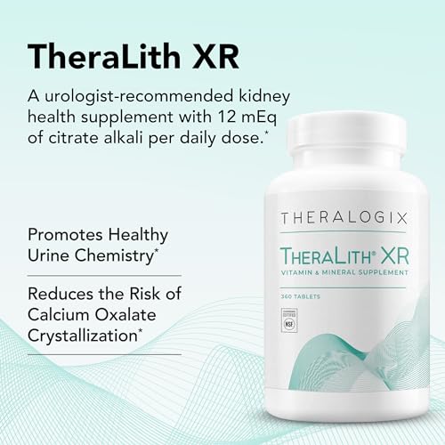 TheraLith XR Calcium Oxalate Reduction Supplement | Kidney & Urine Chemistry Health Theralogix Au supplements