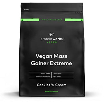 Protein Works - Vegan Mass Gainer Extreme | High Calorie Protein Powder | Weight Gainer Protein Works Au supplements
