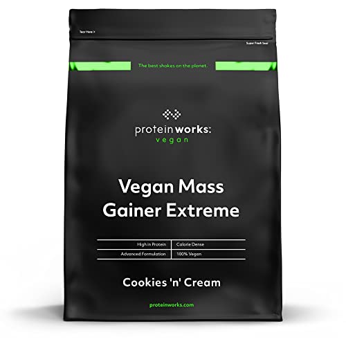 Protein Works - Vegan Mass Gainer Extreme | High Calorie Protein Powder | Weight Gainer Protein Works Au supplements