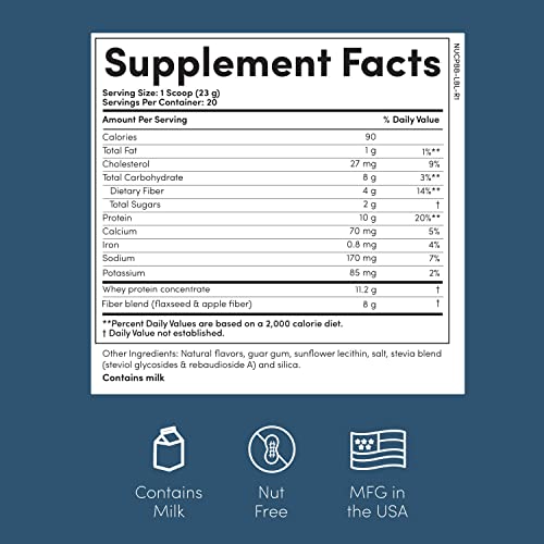 Nucific® PrebioBoost™ Daily Prebiotic Protein Powder, 16.2 Ounce Nucific Au supplements