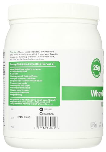 365 by Whole Foods Market, Unflavored Whey Protein Isolate, 15.1 Ounce 365 by Whole Foods Market Au supplements