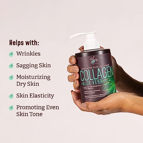 BLOOM Vitamin C Cream + Collagen Cream Body Lotion & Face Moisturizer 2PC Skincare BLOOM IT'S A GREAT SKIN DAY! Au supplements