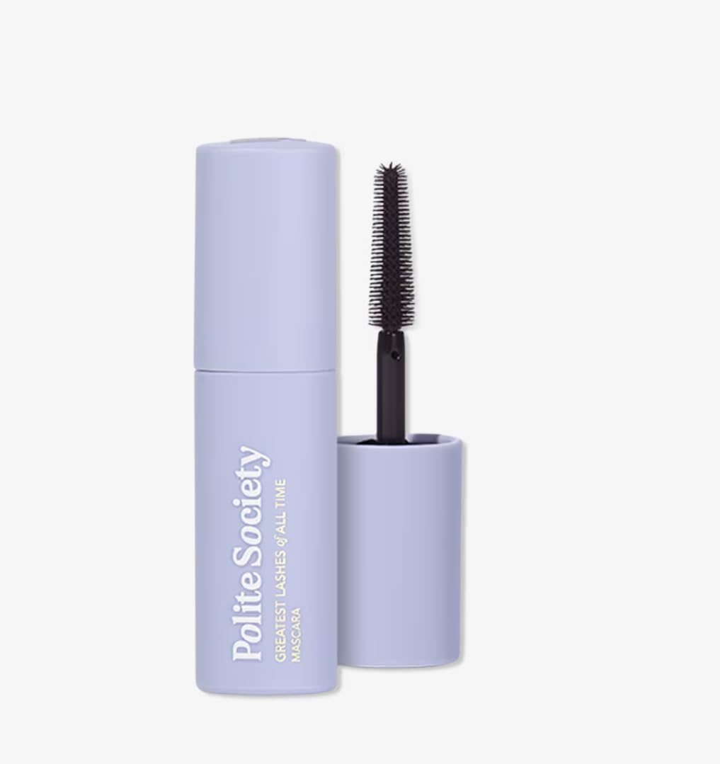 Polite Society Greatest Lashes of All Time Volumizing Lengthening Lifting Curling Mascara, 12-Hour Wear, Starburst Brush, Clean Formula .2 OZ Generic Au supplements