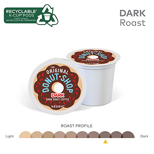 The Original Donut Shop Dark Coffee, Keurig Single-Serve K-Cup Pods, Dark Roast, 96 Ct The Original Donut Shop Au supplements