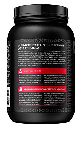 Protein Powder for Weight Loss - MuscleTech Nitro-Tech Ripped - Whey Protein Powder MuscleTech Au supplements