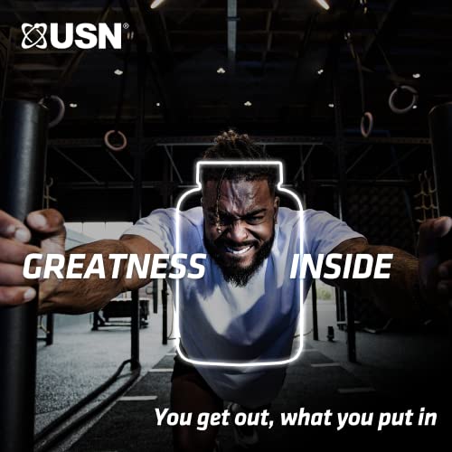 USN Whey+ Strawberry Protein Powder 2kg - Muscle Building & Recovery Protein Shakes USN Au supplements
