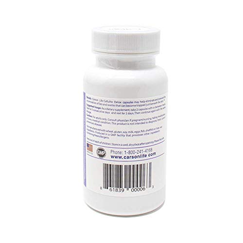 Carson Life Anti Cellulite Detox Pills Helps Prevent and Eliminate Cellulite - Supplement Carson Life Au supplements