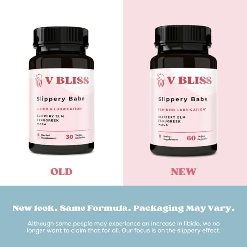V Bliss Slippery Babe Vaginal Moisturizer Capsules | Relieves Vaginal Dryness with Slippery Elm V Bliss Au supplements
