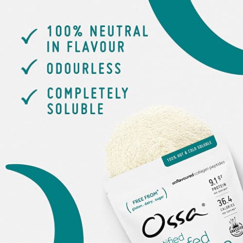 Ossa Certified Grassfed Collagen Peptides Powder-Supplement for Joint, Gut, Hair, Skin & Nails Ossa Au supplements