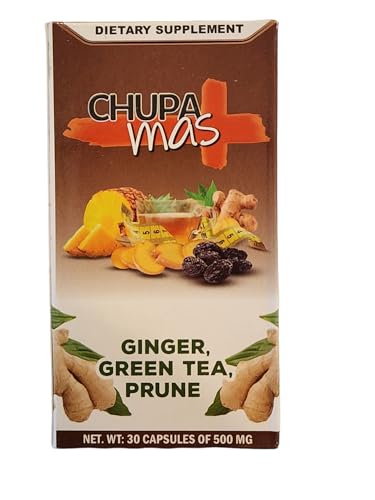 Lenico Comercializadora ChupaMas 60 Capsules Ginger, Green Tea, Prune, Artichoke Lenico Comercializadora Au supplements