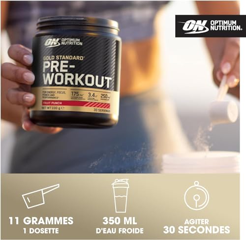 Optimum Nutrition Gold Standard Pre Workout Powder, Energy Drink with Creatine Optimum Nutrition Au supplements
