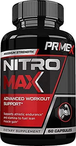 Prime X Nitro Max- Nitric Oxide Supplement - Premium Muscle Building Nitric Oxide Booster Prime XAU supplements