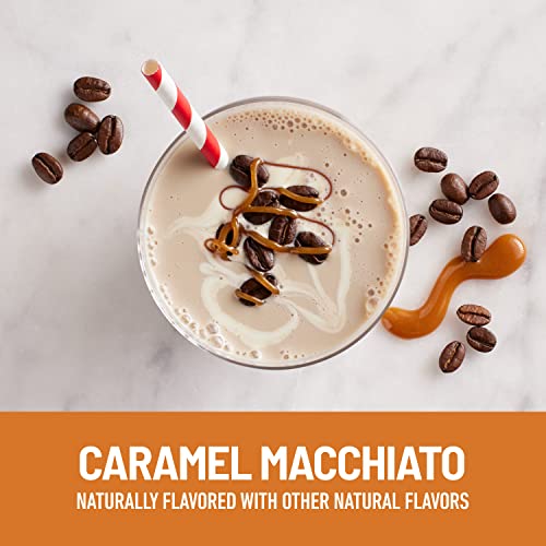 SlimFast Protein Shake with Caffeine, Caramel Macchiato- 20g Protein, Meal Replacement SlimFast Au supplements