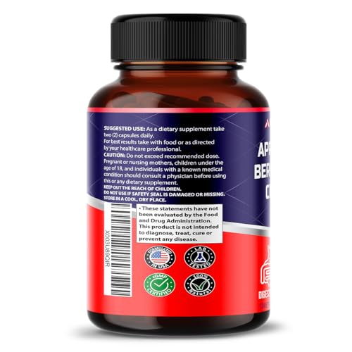 Apple Cider Vinegar 9000mg Berberin 6000mg Ceylon Cinnamon 9000mg Turmeric 6000mg AUMETO Au supplements