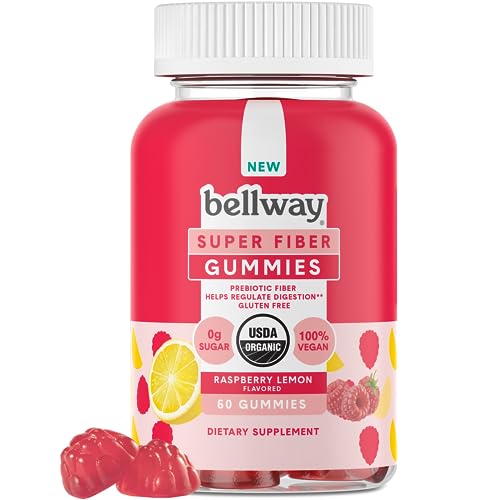 Bellway Super Fiber Gummies for Adults - Sugar Free Organic Fiber Supplement Bellway Au supplements