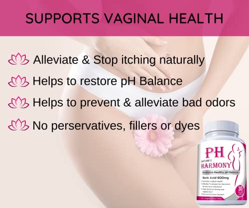 N'More Harmony 600MG Vaginal Suppositories Yeast Infection + 1 Suppository Applicator BV N'More Au supplements