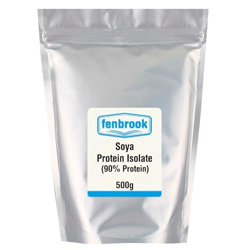 SOYA Protein Isolate (90% Protein) 500g by Fenbrook, Unflavoured, Vegan Protein Shake Fenbrook Au supplements