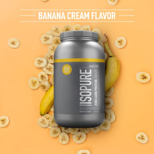 Isopure Protein Powder, Zero Carb Whey Isolate with Vitamin C & Zinc for Immune Support Isopure Au supplements