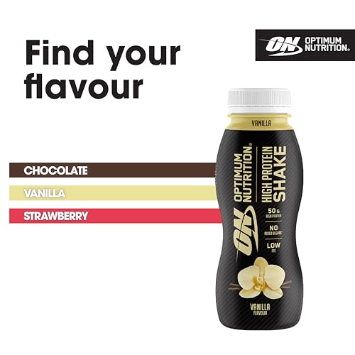 Optimum Nutrition High Protein Shake Bottles, Ready To Drink Healthy Snacks, No added Optimum Nutrition Au supplements