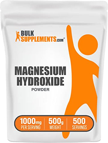 BulkSupplements.com Magnesium Hydroxide Powder - Magnesium Supplement BULKSUPPLEMENTS.COM Au supplements