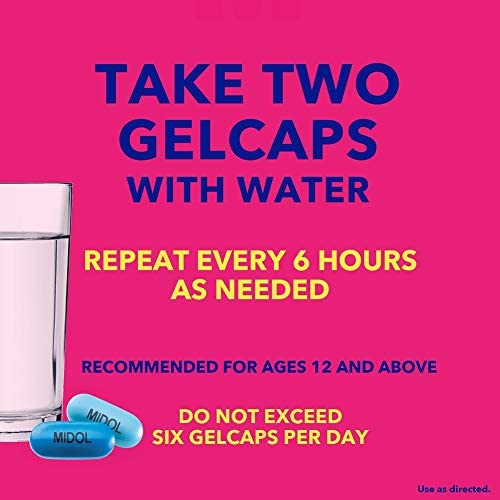 Midol Complete Gelcaps 24ct: Midol Complete Menstrual Pain Relief Gelcaps with Acetaminophen Midol Au supplements