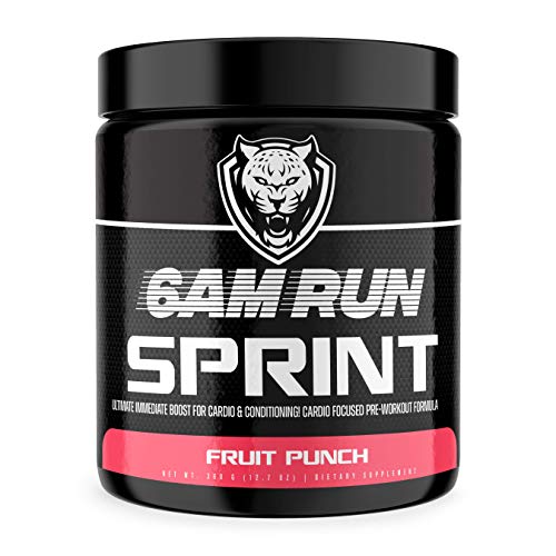 6AM Run Sprint - Pre Workout Powder for Instant Energy Boost for Cardio and Focus 6AM Run Au supplements