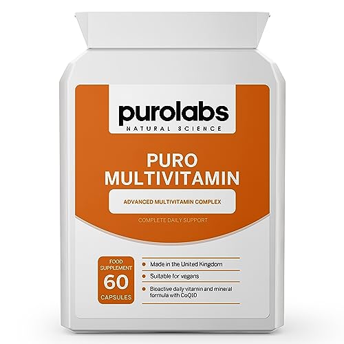 Puro Multivitamin - 34 Multivitamins & Minerals - Daily Complex for Men & Women Purolabs Au supplements