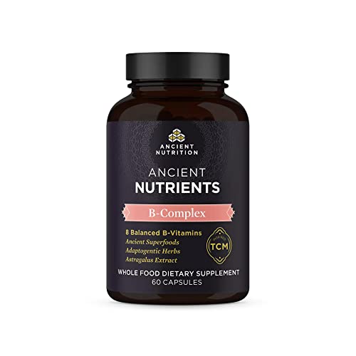Ancient Nutrition Vitamin B Complex Supplement, 8 Balanced B-Vitamins, Supports Healthy Ancient Nutrition Au supplements