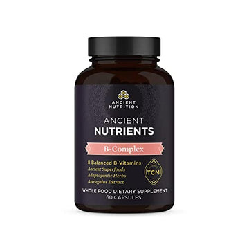 Ancient Nutrition Vitamin B Complex Supplement, 8 Balanced B-Vitamins, Supports Healthy Ancient Nutrition Au supplements