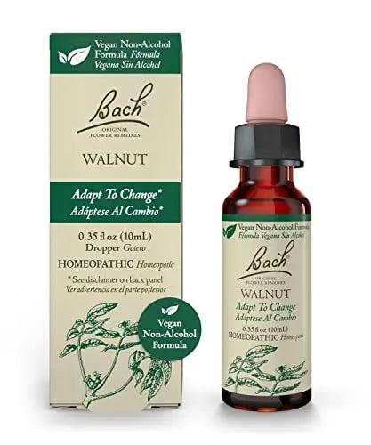 Bach Original Flower Remedies, Walnut for Adapting to Change (Non-Alcohol Formula) BachAU supplements