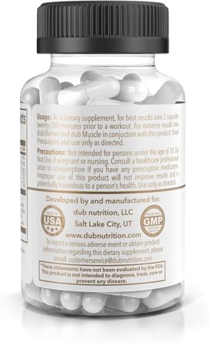 Dub Nutrition Youth - Formula with Acai, Resveratrol, Curcumin, Vitamins A, C, D, E, B12, and CoQ10 - Supports Immunity and Mobility - 90 Capsules Dub Nutrition Au supplements